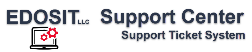 EDOSIT LLC :: Support Ticket System